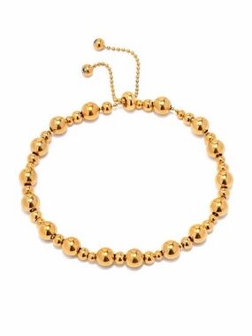 18K Gold Plated Beaded Bracelet